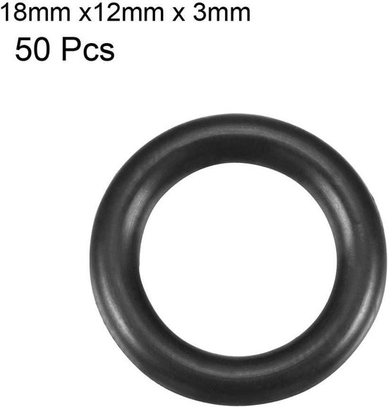 Joint Torique 40mm Sourcing Map Joint Torique 50mm OD 43.5mm ID 3mm Largeur Métrique Nitrile Caoutchouc Joint Étanchéité Paquet De 10 Joint Torique 100mm