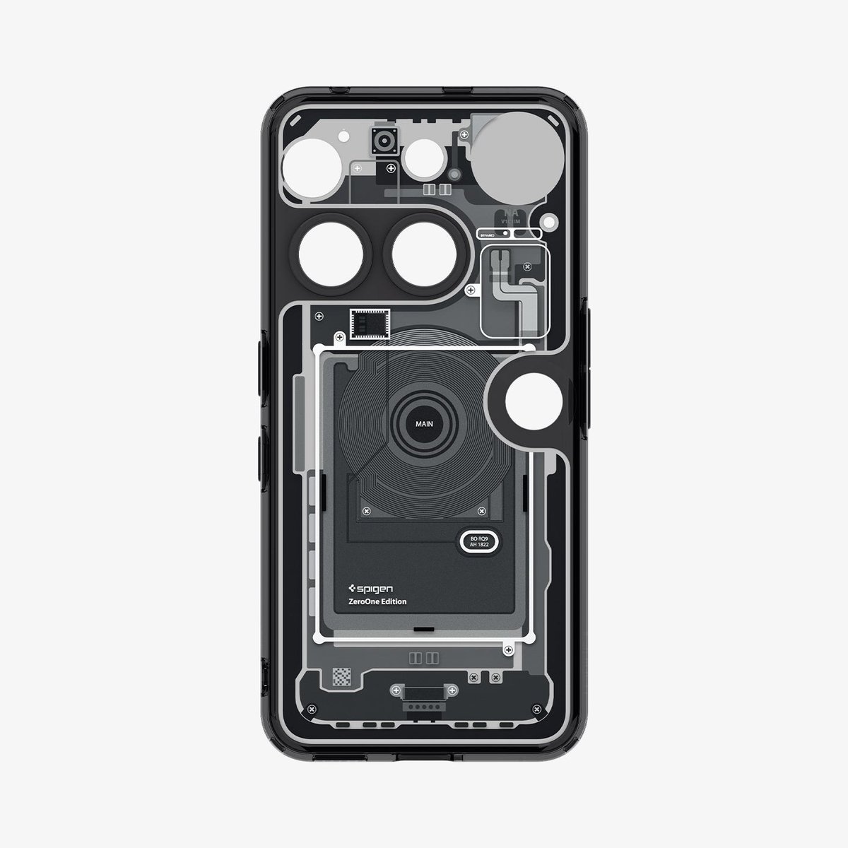 Spigen Case Ultra Hybrid Voor Niets Telefoon 3 Zero One Case Bescherming