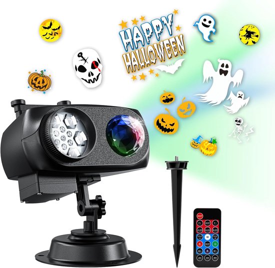 PULUZ Halloween Kerstmis LED Projector Voor Buiten Binnen IP67 puluz-halloween-kerstmis-led-projector-voor-buiten-binnen-ip67