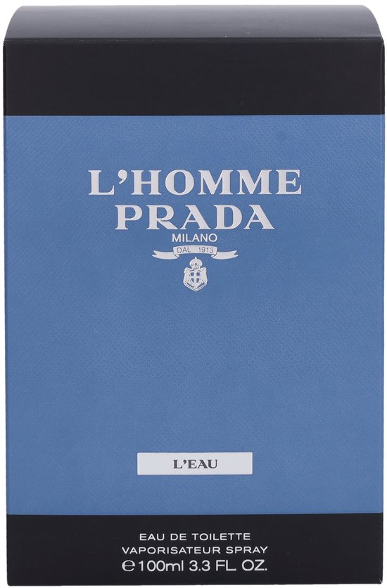 Prada Lhomme Leau - 100ml - Eau De Toilette
