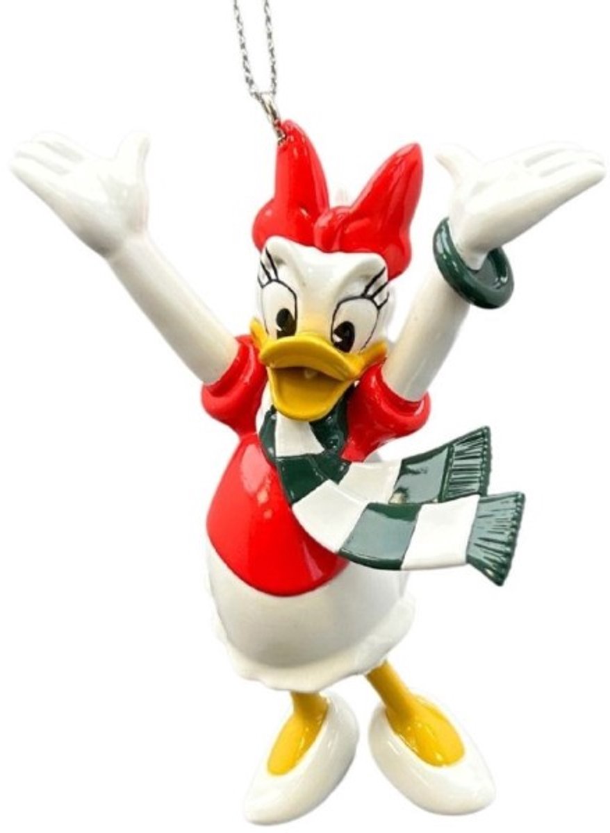 Disney Home Ornament - Daisy Duck With Scarf