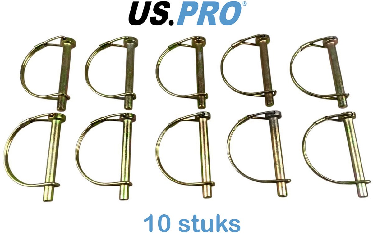 As Borgpen / Buis Borgpennen Ø 8 mm (10 stuks)
