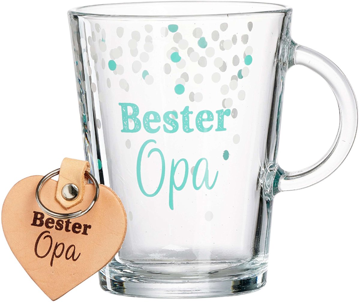 Theekopjes set 'Beste opa', 2-delig