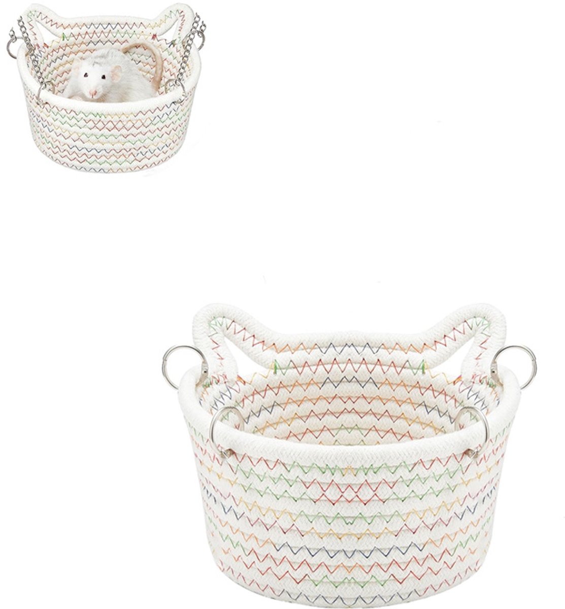 1 stuk-hamster huisje- hamster- Knaagdieren nest -Hamster Bed-Hamsterkooi- hamster kooi- Hamster Shelter– hamsters spelen- hamster benodigdheden- Knuffelgrot – Huisje- Slaapplaats – Schuilplaats- Warm- Muis–Dier – Huisdier