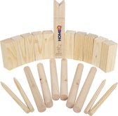 HOME It® Premium Kubb Set - Perfect Houten Spel voor Buitenplezier