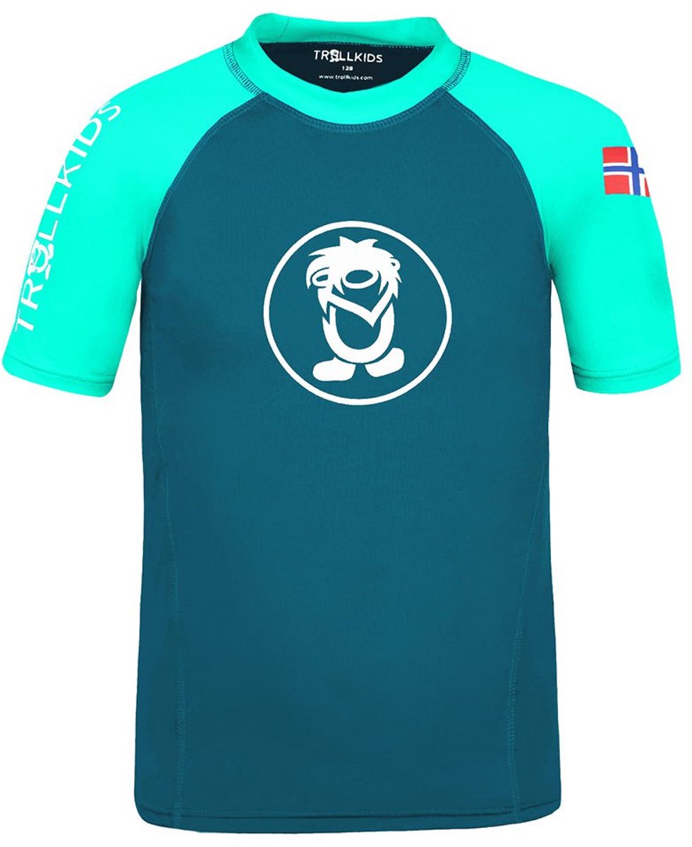 Trollkids Kvalvika T-shirt Met Korte Mouwen cm Kinderen Mint