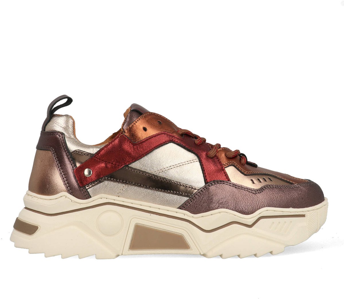 DWRS Pluto bordeaux brown sneakers