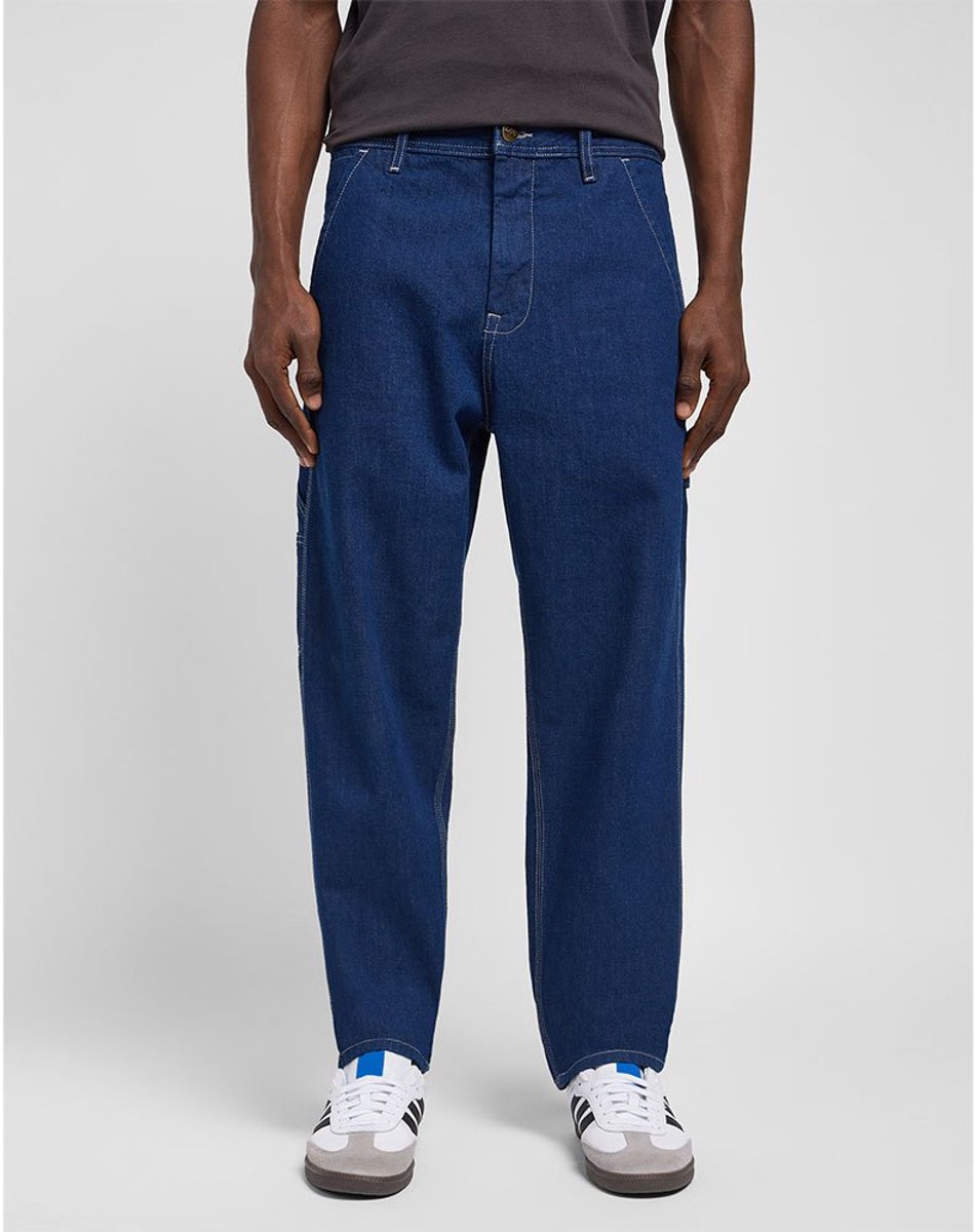 Lee Carpenter Relaxed Fit Spijkerbroek 38 32 Man Rinsed