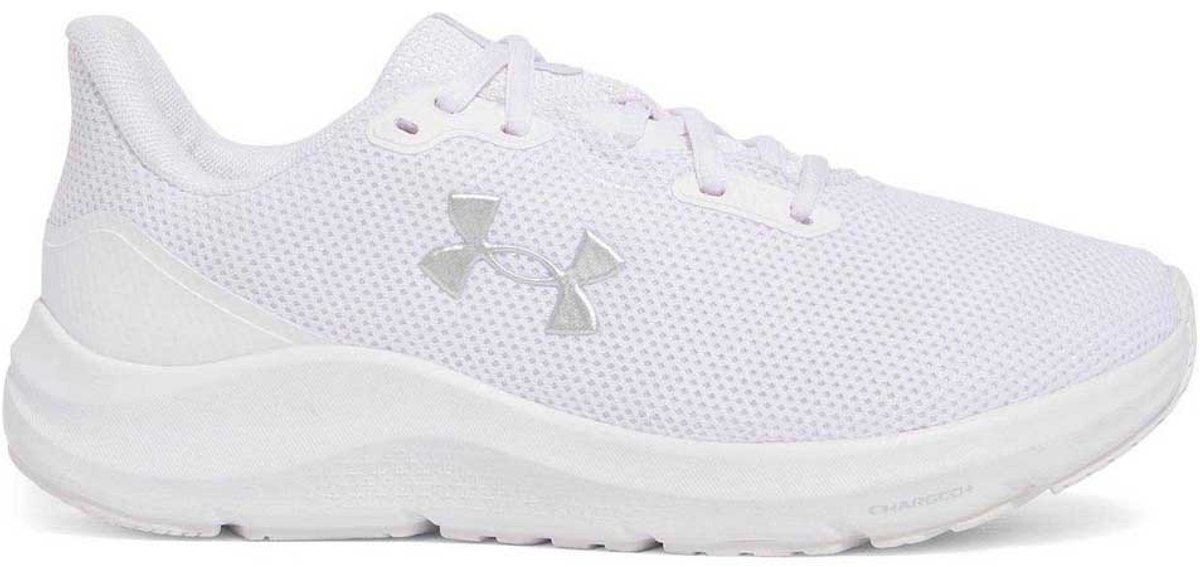 Under Armour Pursuit 4 White / White / Metallic Silver