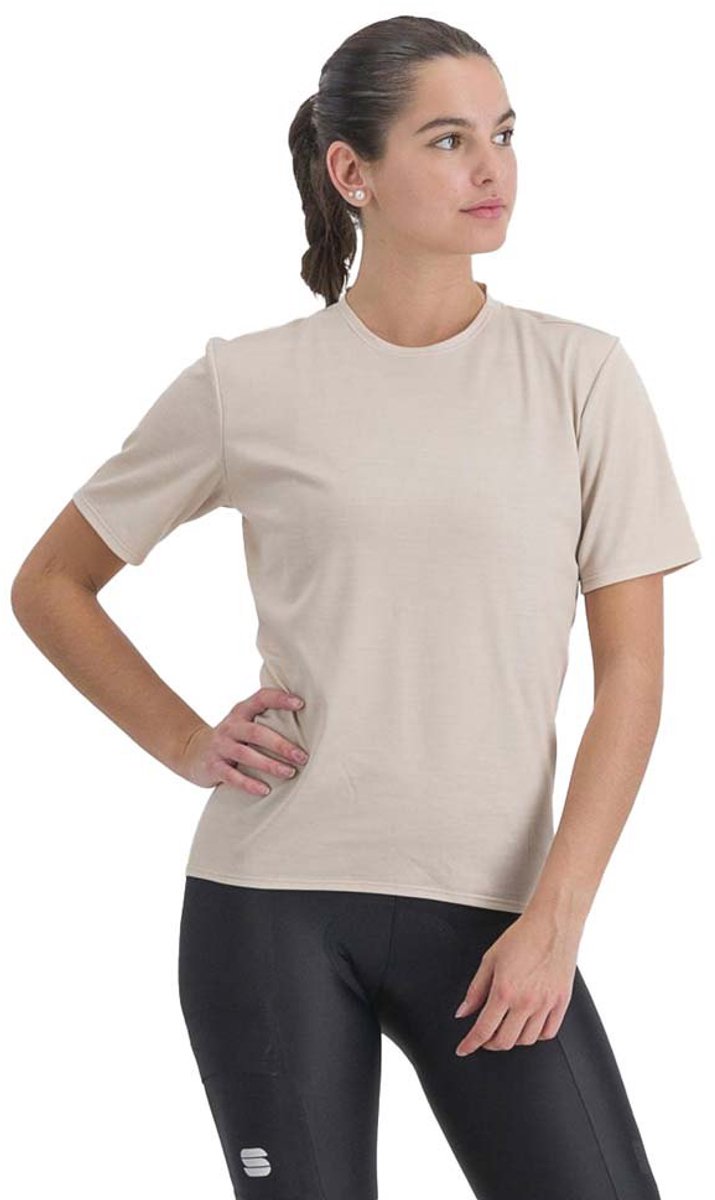 Sportful Giara T-shirt Met Korte Mouwen Vrouw Warm Cement