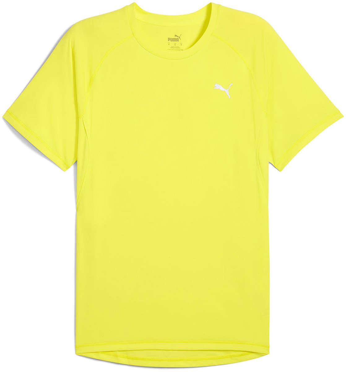 Puma Velocity T-shirt Met Korte Mouwen Man Lemon Sherbert