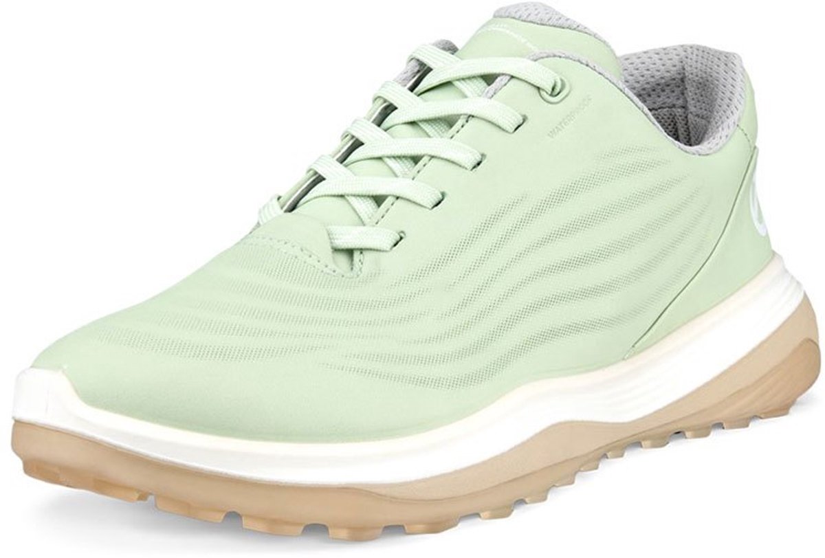 Waterdichte leren golfschoen zonder spikes voor dames Ecco LT1