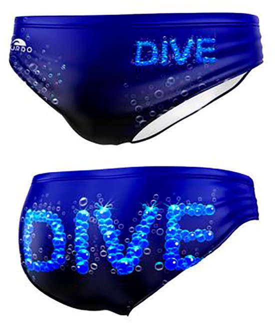 Slip de bain Turbo Bubble Dive Blauw 5XL Homme