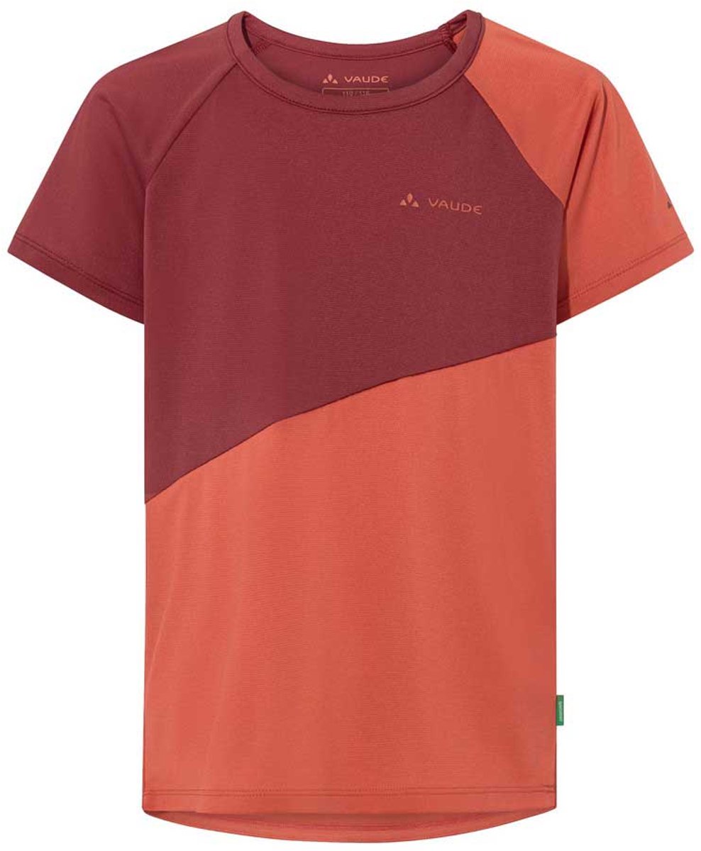 Vaude Bike Moab Ii T-shirt Met Korte Mouwen -140 cm Jongen Hotchili