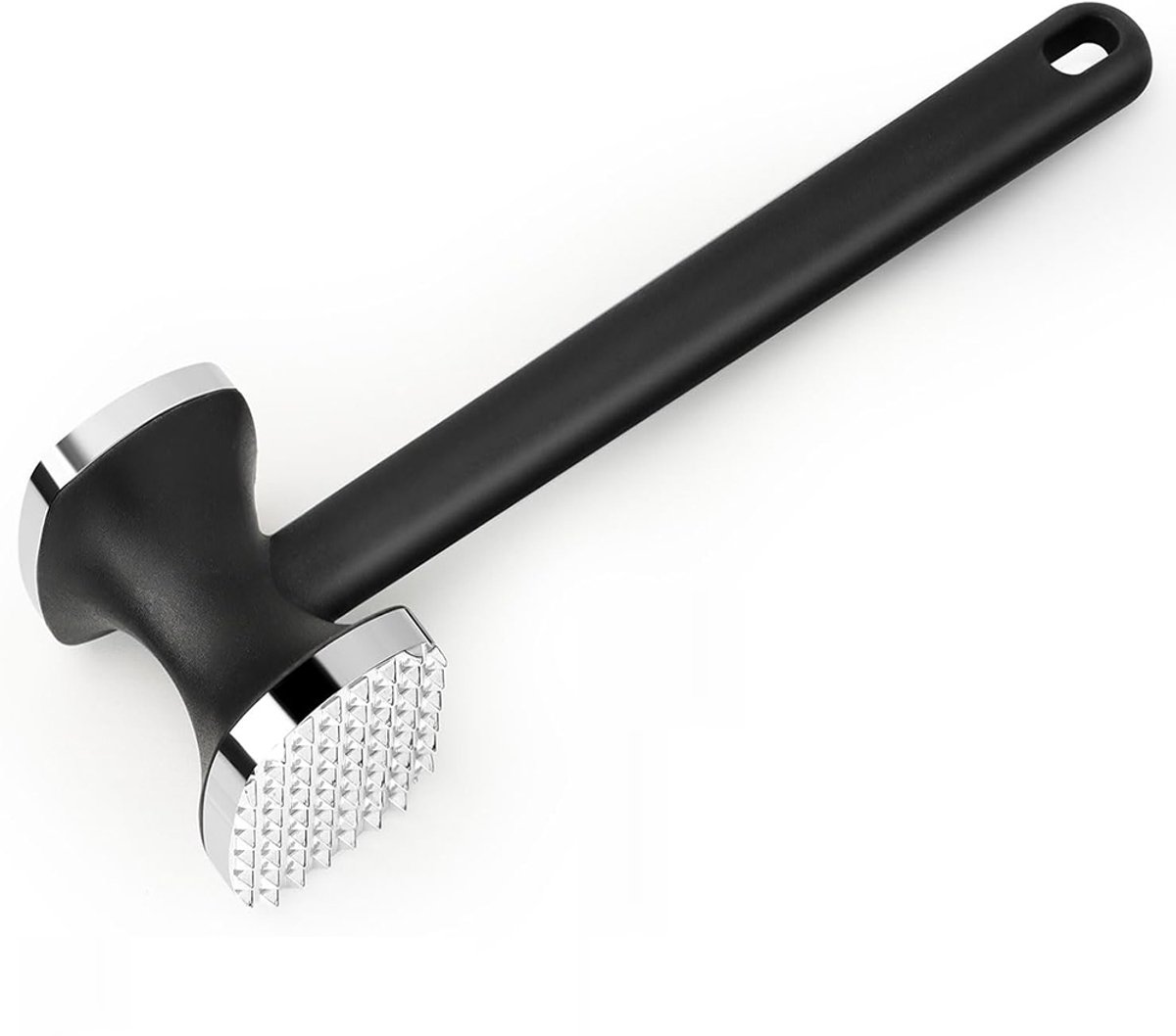 Ynkkvre-Dubbelzijdige Vleeshamer – Zinklegering – Ergonomisch Handvat – Keukenhulpmiddel