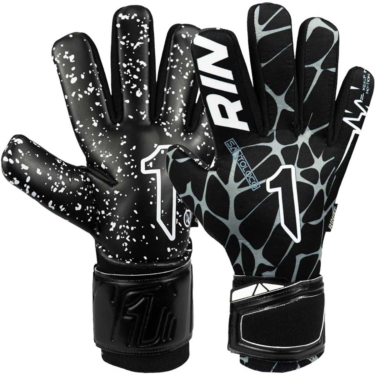 Rinat Santoloco As Keepershandschoenen Zwart 6