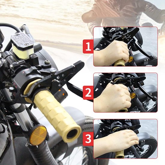 BOOSTER Cruise control Easy 22 mm - Cruise help voor op de motorfiets | /nl