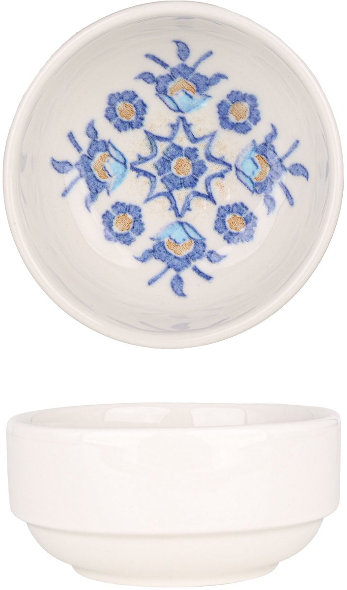 Rinart Serveerschaal - Tiara - Porselein - 8 cm - set van 2