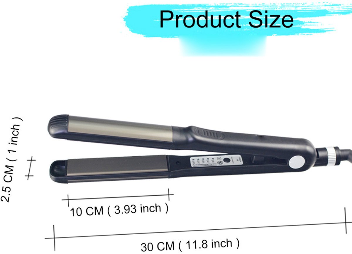 Nexamarket Crrynuo 2-In-1 Hairstyler met Titanium Verwarme Plaat - afbeelding 2