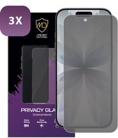 3-Pack MobyDefend Screenprotectors - Geschikt voor iPhone 17 - HD Privacy Glass Screensavers