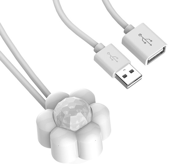 Kattenbewegingsmelder waterfontein, flitsbewegingsmelder met USB-interface, universele stille sensor, USB-infraroodsensor Geschikt voor katten en honden