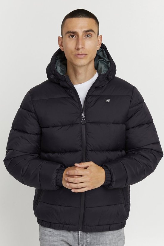 Blend Hooded Winterjas Zwart Maat XL