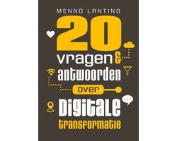 Omslag van 20 vragen & antwoorden over digitale transformatie