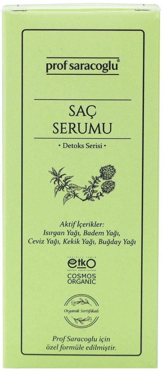 Prof Saracoglu Detox serie haar serum