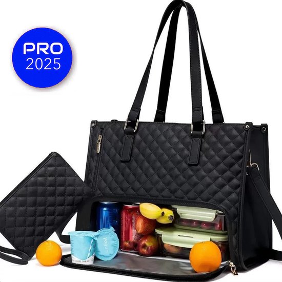 Sac à lunch de Luxe - Sac à lunch - Femme et homme - Sac fourre-tout - Sac d'école - Sac à lunch Moberri - Sac pour ordinateur portable - Tassen pour femme