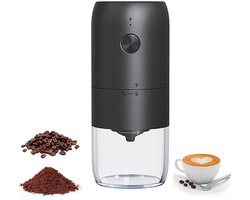 QTTVBTNA -Elektrische Koffiemolen met Afneembare Kom – Multifunctionele Kruidenmolen voor Koffiebonen, Noten, Granen en Specerijen
