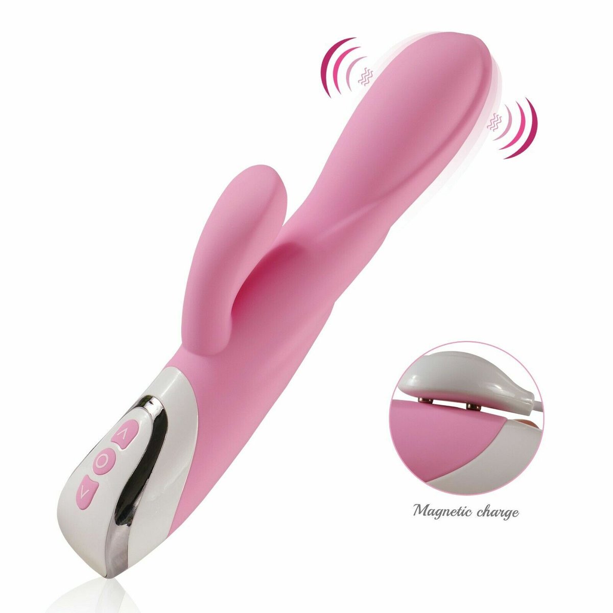 Waterdichte massager, multispeed vibrator, G-spot dildo, konijn, seksspeeltje voor vrouwen en volwassenen