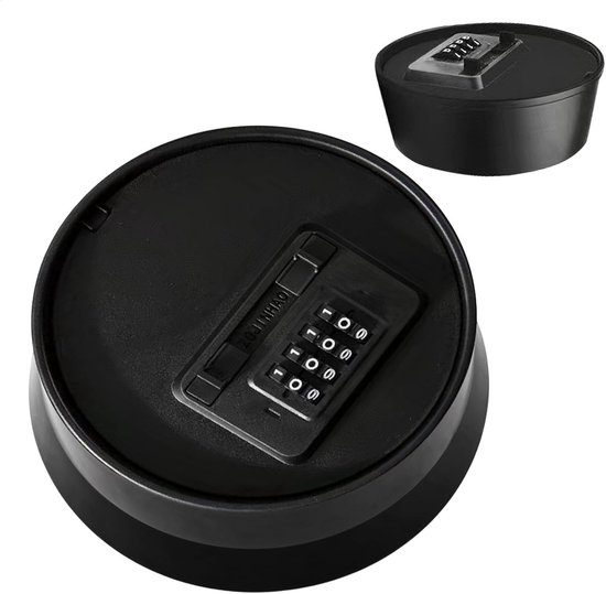 Combinatie Lock 4 Digitale Resettable Rond Hangslot met Sleutels Wachtwoord Ophalen Hardware Weerbestendige Ladedeur Anti-Diefstal voor Meubels Doos Locker