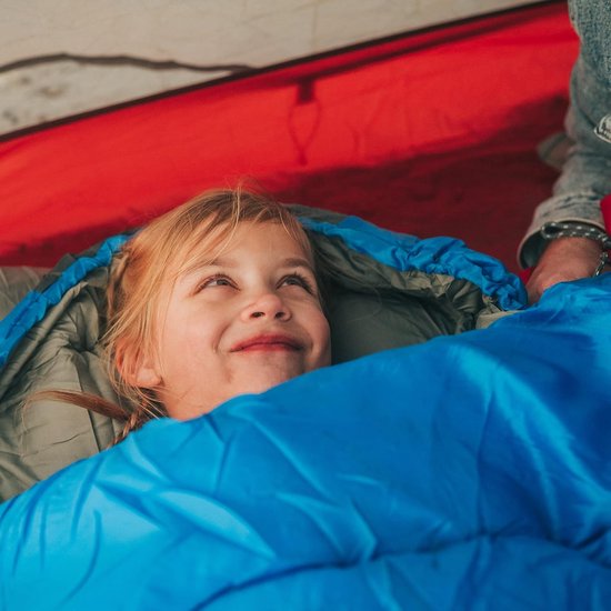 Slaapzak voor Volwassenen en Kinderen - Ultralichte, Waterdichte 3-4 Seizoen Camping Slaapzak - Klein en Lichtgewicht Backpacken van Merkloos — afbeelding 2