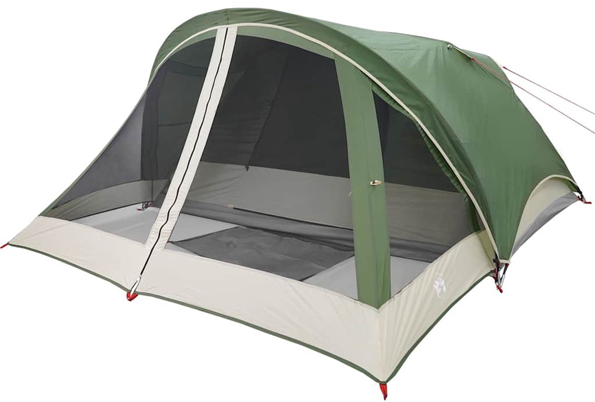 vidaXL - Tent - 4-persoons - waterdicht - groen – foto 3