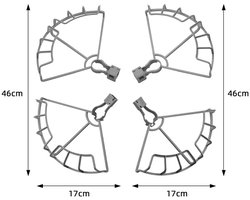 Geschikt voor dji AIR3S MAVIC AIR3 AIR3 beschermring paddle beschermkap propeller anti-crash ring accessoires