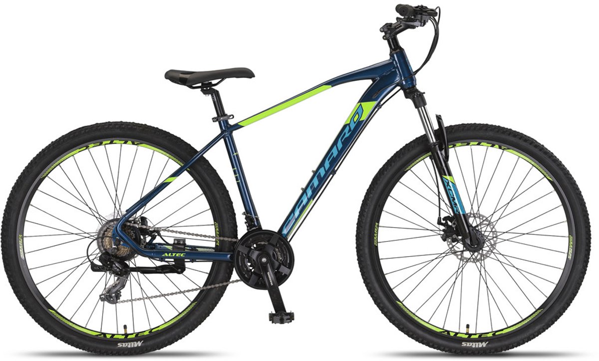 Altec Hardtail Mountainbike Camaro MTB 27.5 Inch 45 cm Unisex 21V Mechanische schijfrem Petrolblauw