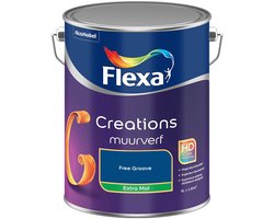 Flexa - Creations Muurverf Extra Mat - Free Groove - Kleur van het jaar 2026 - Mengverf - 5 L