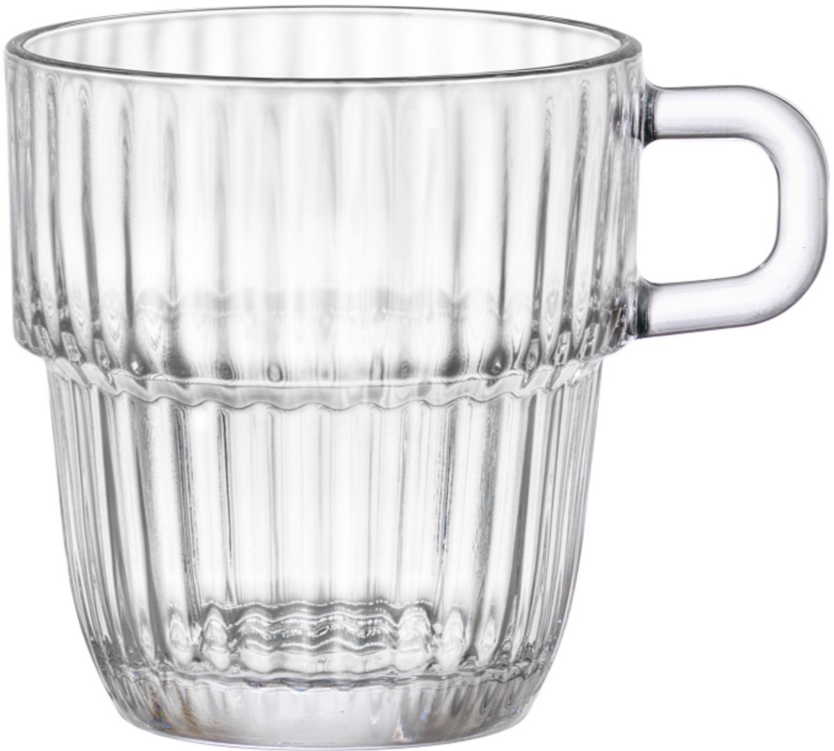 Rocco Bormioli - Barshine - Koffieglas - 12 stuks - 31,5 cl - Glazen - Theeglas
