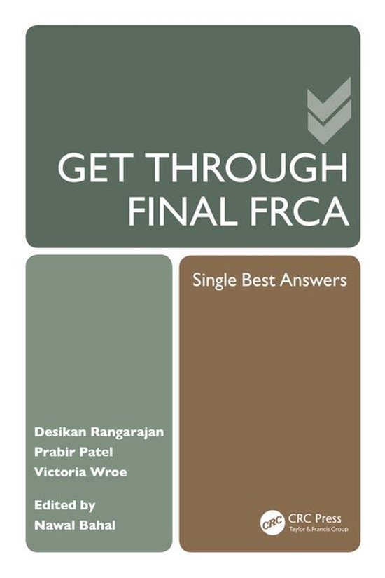 Get Through Final FRCA - cover