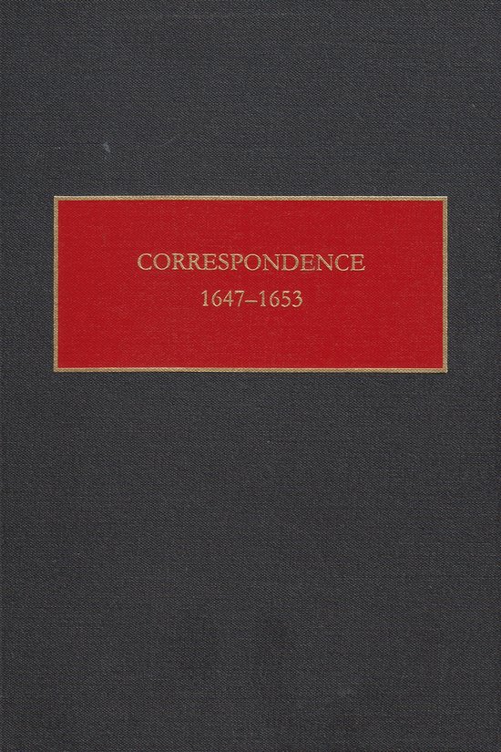 Correspondence, 1647-1653 - cover