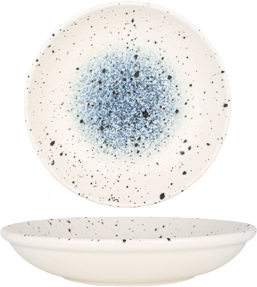 Rinart Diepbord - Splash - Porselein - 20 cm (650cc) - set van 6