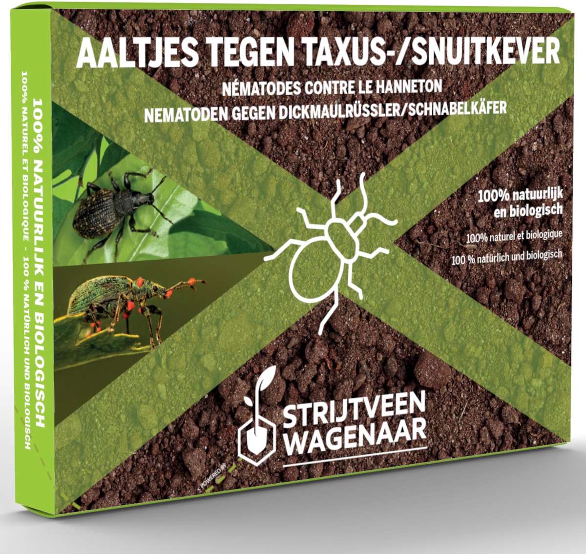 Aaltjes tegen Taxuskever en Snuitkever 50m² - Biologische bodeminsecten bestrijding - Taxuskever bestrijden - Afweermiddelen
