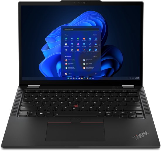 Lenovo ThinkPad X13 Yoga Gen 4 Intel® Core™ i7 i7-1355U Hybride (2-in-1) 33,8 cm (13.3") Touchscreen WUXGA 16 GB LPDDR5-SDRAM 512 GB SSD Wi-Fi 6E (802.11ax) Windows 11 Pro Engels Zwart - Lenovo - Hoofdafbeelding