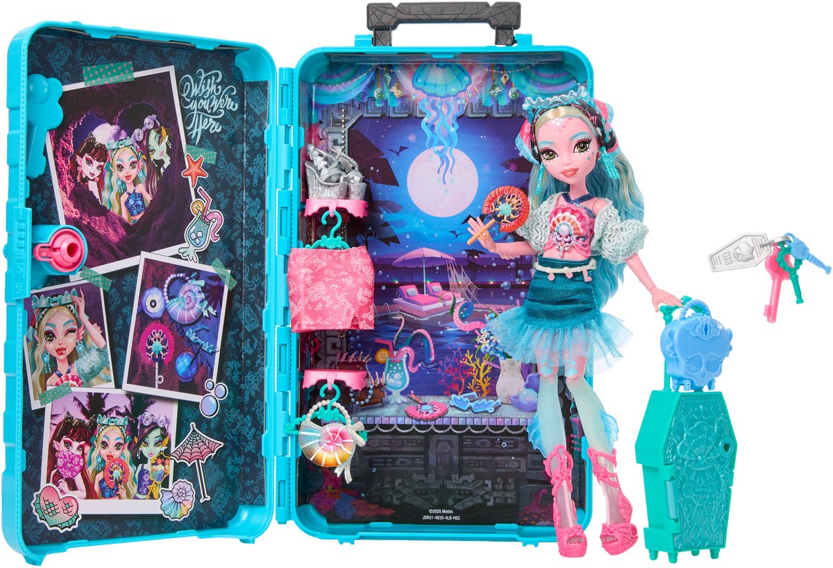 Monster High Skulltimate Secrets - Lagoona Blue Oasis - Modepop — afbeelding 4