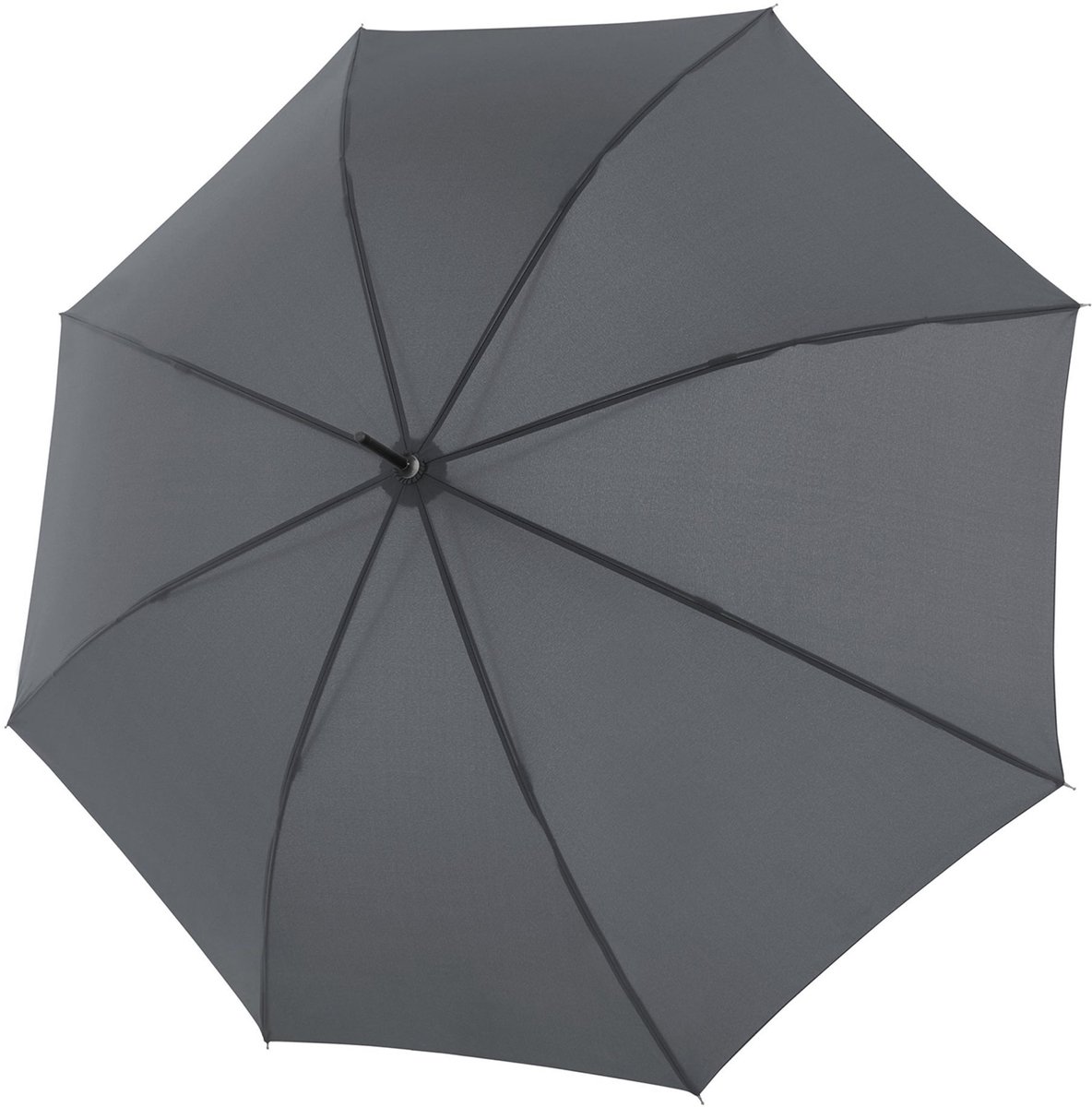 Doppler Bristol Stok paraplu 87 cm - 103cm Diameter - solid grey