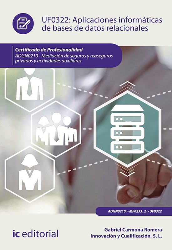 Aplicaciones informáticas de bases de datos relacionales. A ... - cover
