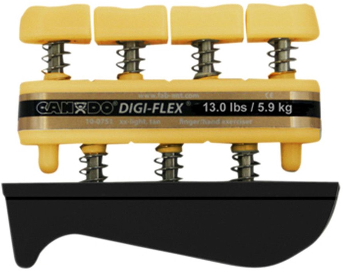 CanDo Digi Flex hand-vingertrainer 5.9kg/Goud - Handoefenmateriaal - CanDo