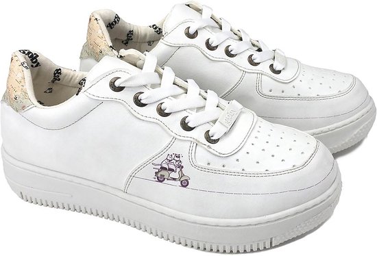 GOBY - Scooter - Baskets pour femmes - Chaussures pour femmes - Haute qualité - Fait main - Taille 40