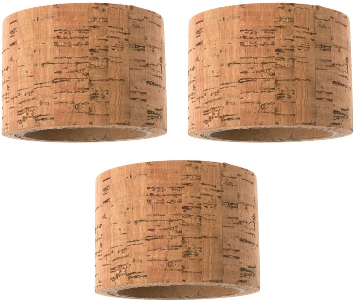 Kurkband - 3x - kurktape - 3 meter - Decoratie kurk tape - Knutselbenodigdheden/materialen