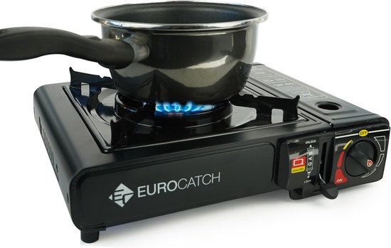 Kooktoestel op Gas voor Camping en Buitenactiviteiten - Draagbaar Gasfornuis met Verstelbare Vlam — afbeelding 4